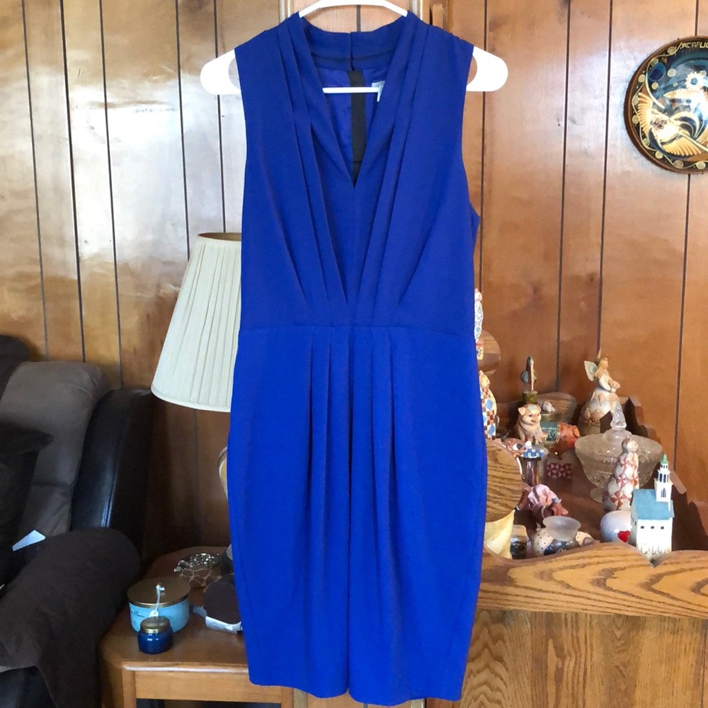 Blue dress